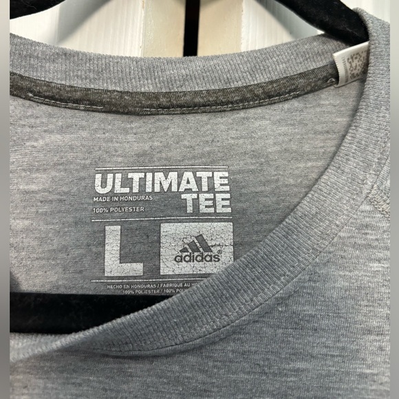 Adidas Ultimate Grey Tee - Picture 4 of 7